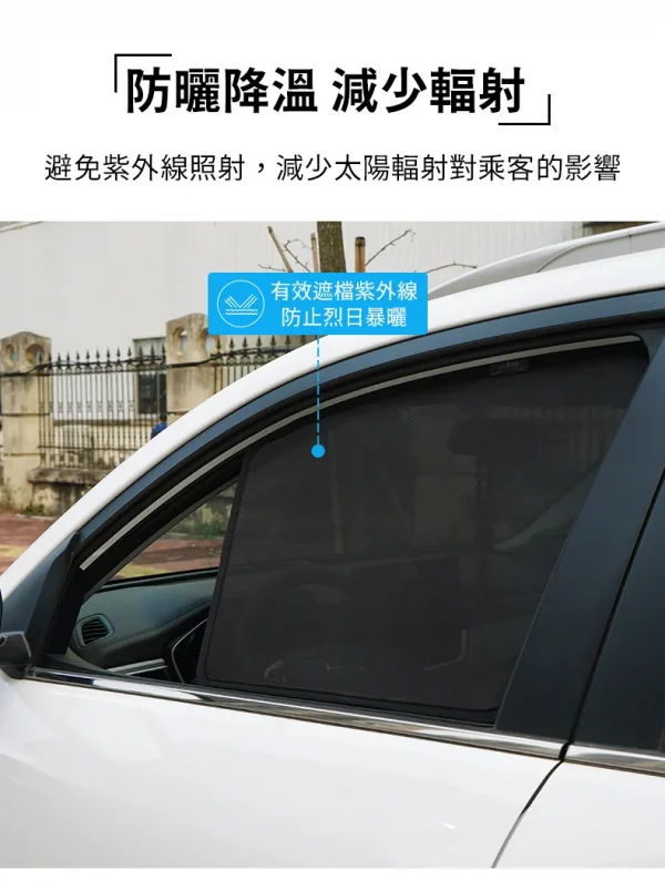 ETECCO - 防曬隔熱窗網 7件裝 TOYOTA ESTIMA/PREVIA 50系 2006-2018 - Image 3